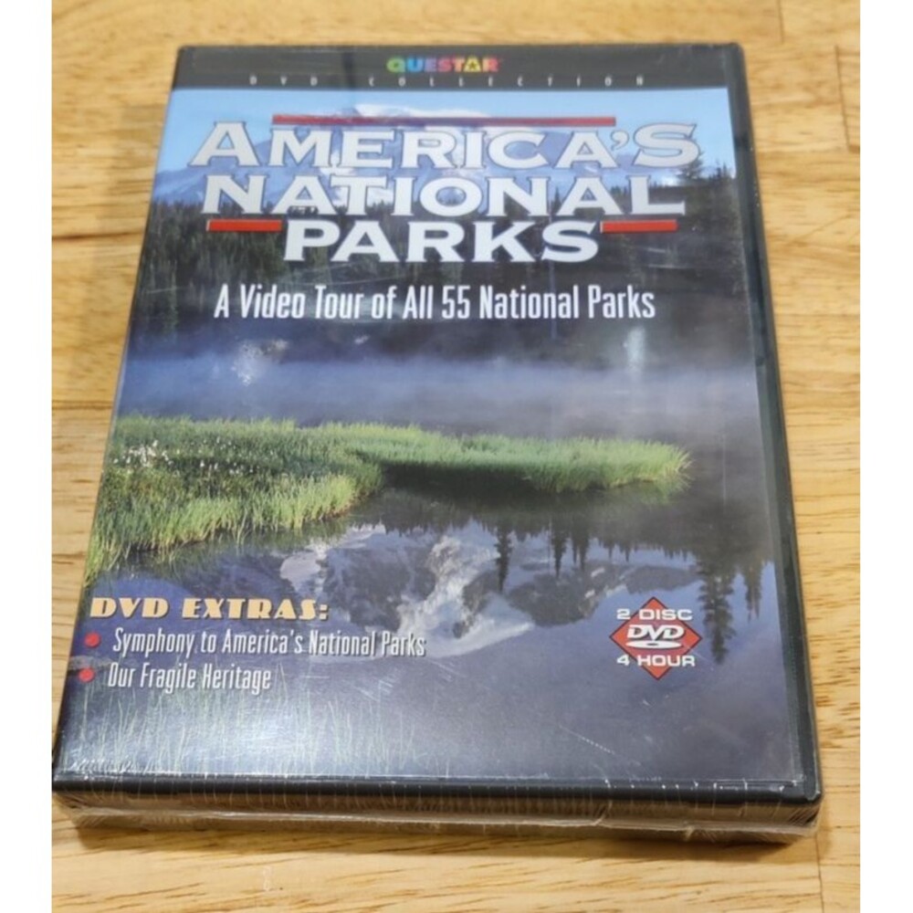 America's National Parks: A Video Tour of All 55 National Parks (DVD, 2001) New